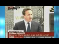 Riots: Cameron blames lack of morality, bad parenting