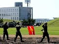 陸上自衛隊第11音楽隊による生演奏。第28普通科連隊が行進。