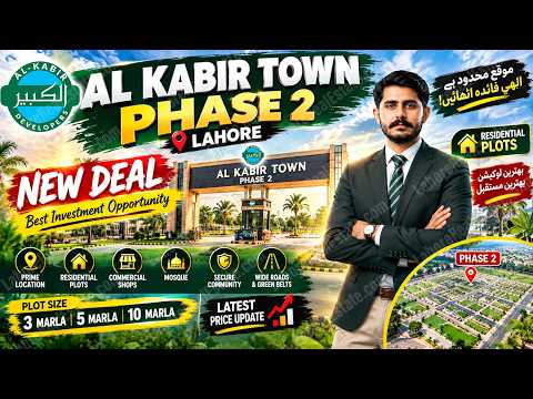 New On-Ground Investment Opportunity in Al Kabir Town Phase 2 Lahore New On-Ground Investment Opportunity in Al Kabir Town Phase 2 Lahore