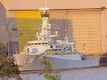 HMS DARING fueling. HMS DARING fueling.