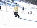 How to Snowboard : Toeside Falling Leaf on a Snowboard
