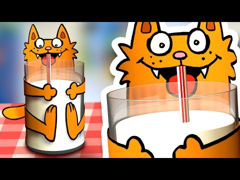 DIY Cat Glass Decoration
