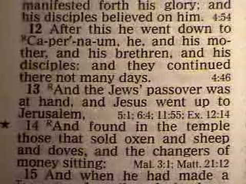 Book of John chapter 2 HOLY BIBLE