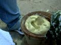 Making fufu in Accra
