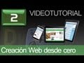 Cap 2: Crear Web con Dreamweaver, PHP, MySQL...apta para Navegadores, Pads y Móviles desde cero.
