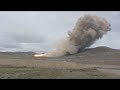 Space Shuttle Booster Rocket Test in Utah