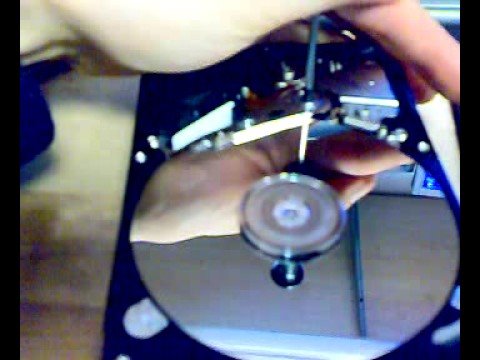 how to transplant hard drive platters