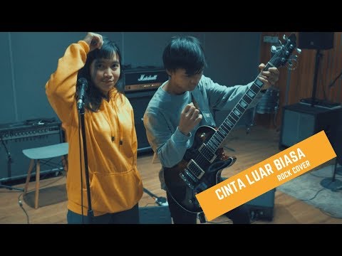 Cinta Luar Biasa (Andmesh) - Versi Rock - Cover By Jeje GuitarAddict ft Tika Nistia
