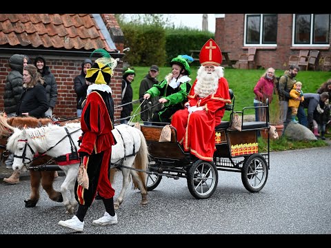 Sint en pieten enthousiast onthaald