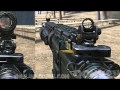 Black-ops 2 GUNS vs MW3 GUNS ** REAL