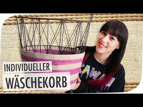 #flipdiy | Wäschekorb verschönern | mit breedingunicorns