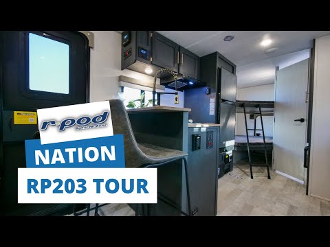 Thumbnail for Tour the ALL-NEW 2023 Rpod 203 Travel Trailer Video