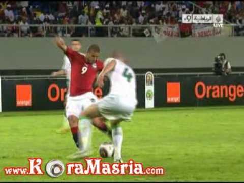 اهداف مباراة مصر والجزائر بكأس الامم الافريقية 2010