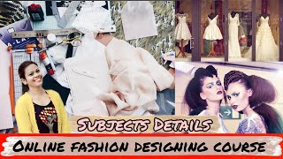 Online fashion designing course