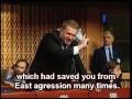 Zhirinovsky in European Council (ENG subtitles)