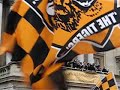Hull City - Dean Windass and players sing to the crowd
