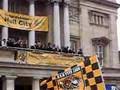 Hull City - Dean Windass and players sing to the crowd
