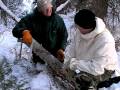 Survival Skills:  Firemaking in Snow, Part 3