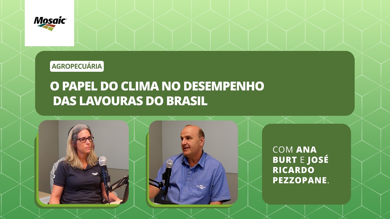 Feras do Agro | Especial Embrapa #03: O papel do clima no desempenho das lavouras do Brasil