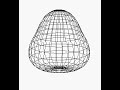 gnuplot : octupole (a30) deformation of a nucleus