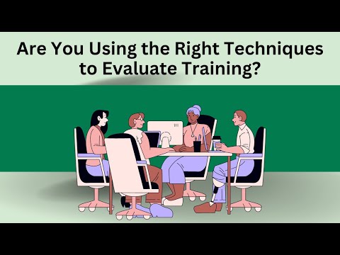 how to assess the effectiveness of a training program