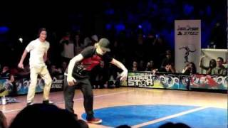 Baby Bang & SpazM vs Coco Pops & Reez-N – Juste Debout Scandinavia 2012Popping Quarter Finals