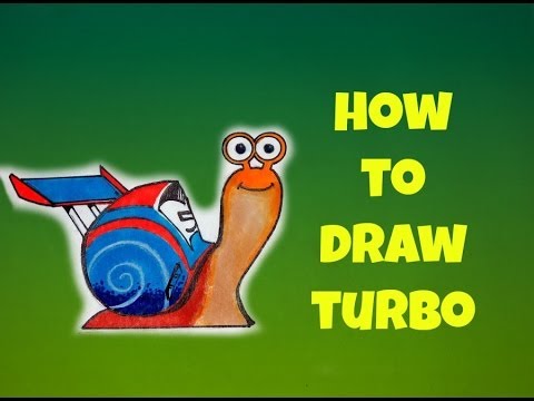 how to draw turbo