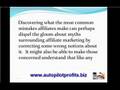 Auto Pilot Profits and  Affiliate Marketers  Mistakes