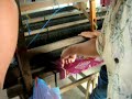 Traditional Balinese hand weaving