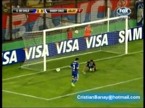 Gigante la U, goleó a Godoy Cruz por la Libertadores (goles)