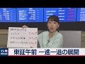 東証午前、もみ合い【兜通信】（2019年6月12日）