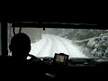 met DAF in sneeuw in Italie