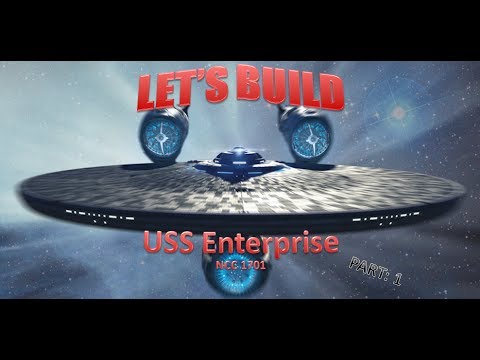 how to build the enterprise d'in minecraft