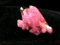 Rose Aura Quartz Crystal Cluster