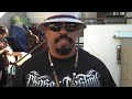 Sen Dog of Cypress Hill on the Velvet Hammer Golden Pass