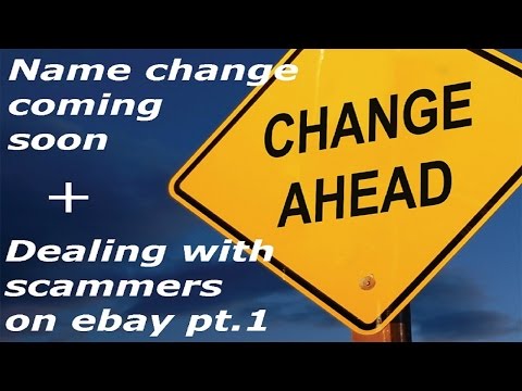 how to change ebay name