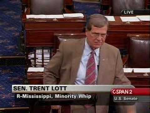 Sen. Trent Lott On Wind And Solar Energy