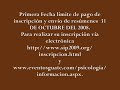 XXXII Congreso Interamericano de Psicología (Promo) XXXII Congreso Interamericano de Psicología (Promo)