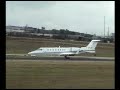 Lear Jet 45 take off run