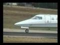 Lear Jet 45 take off run