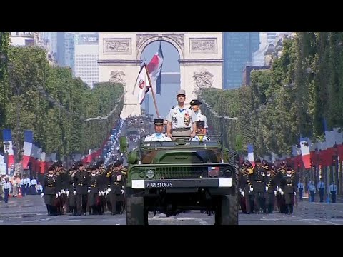 Militrparade in Paris: Frankreich feiert \