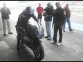 Max Biaggi tests the Aprilia RSV4 at Portimao Max Biaggi tests the Aprilia RSV4 at Portimao