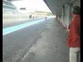 Max Biaggi tests the Aprilia RSV4 at Portimao
