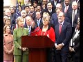 Gov. Corzine endorses Sen. Hillary Clinton Pt 1