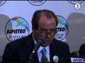 Di Pietro:Si parte dai contenuti, altrimenti gruppi separati