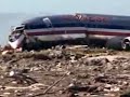 American Airlines flight 331 CRASH SITE VIDEO Kingston Jamaica Close up view!