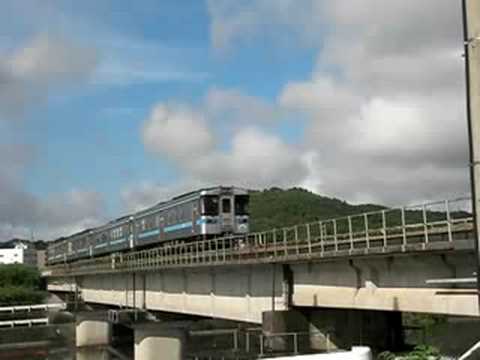 ＪＲ四国キハ1000形 高知商業前～朝倉
