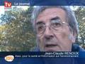 Manifestation écologique à Chinon