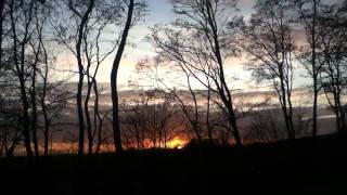 Zonsondergang timelapse