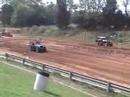the mudduck ii 2nd round drag racing.